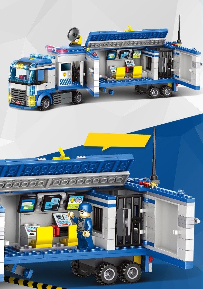 Bộ đồ chơi xếp hình lego siêu cảnh sát