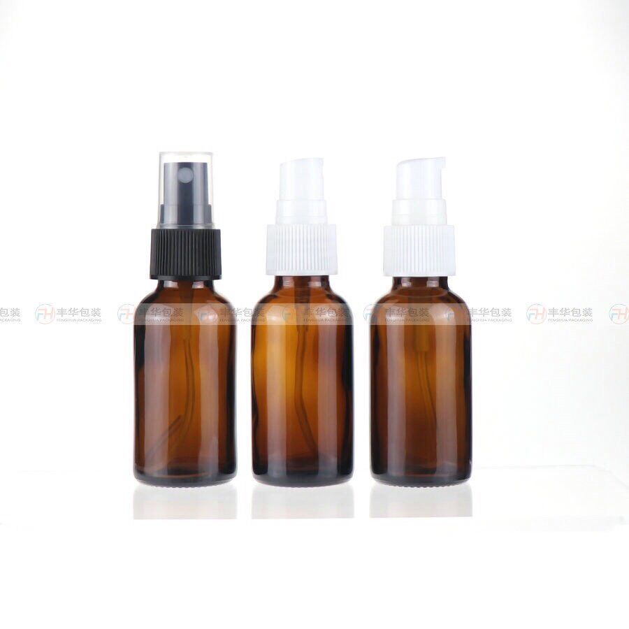 Chai Xịt Giọt Bằng Thuỷ Tinh Nâu (10Ml/20Ml/30Ml/50Ml/100Ml)