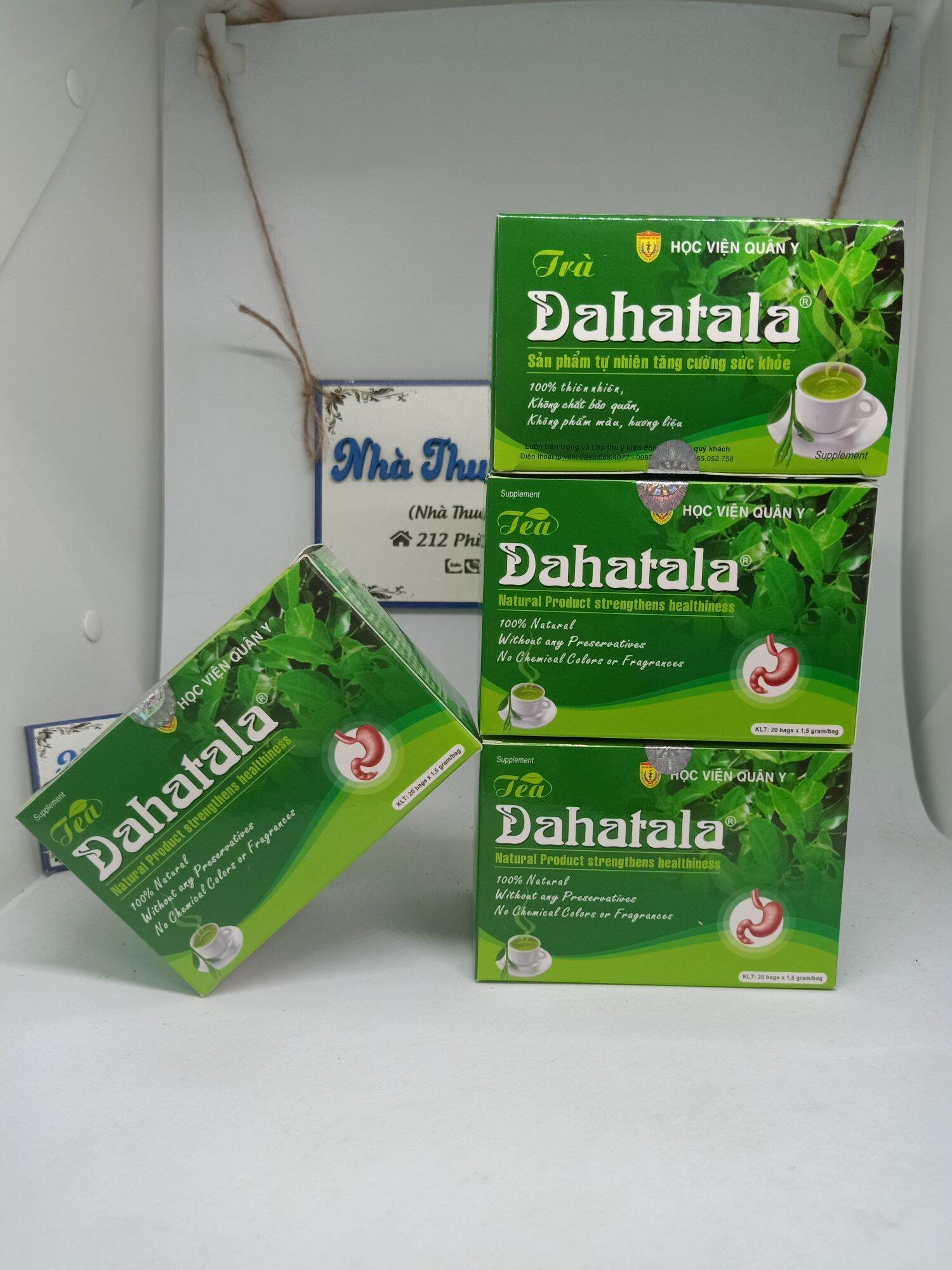 Trà thảo dược Dahatala hỗ trợ viem đau dạ dày - hành tá tràng