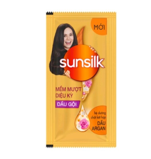 Dầu Gội Sunsilk Màu Vàng dây 10 góix6g