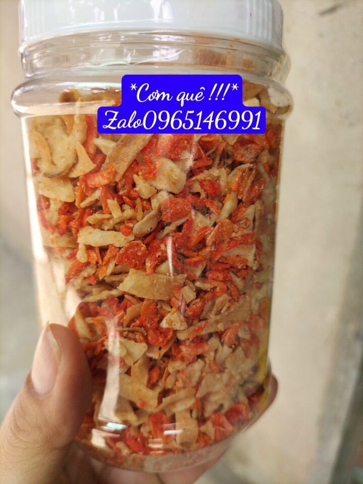 500g muối ruốc hành phi 58k