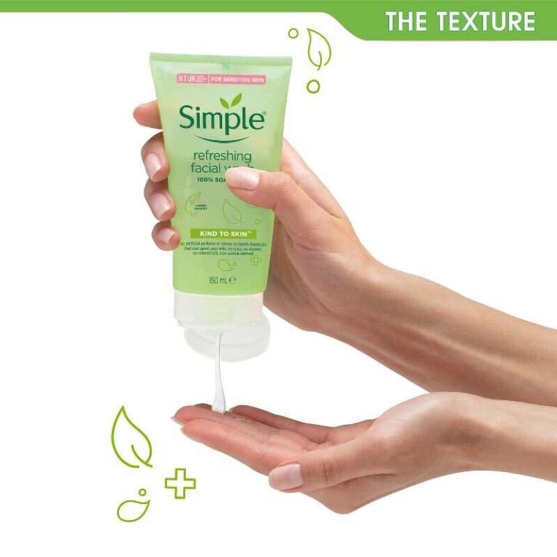 Sữa rữa mặt chính hãng simple