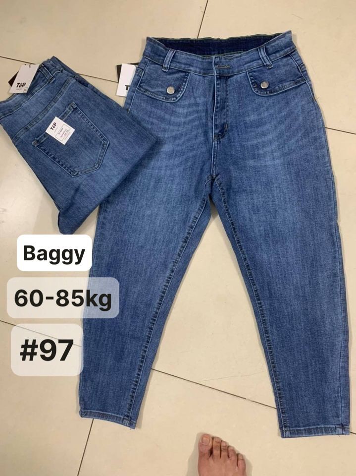 Quần jean baggy bigsize co dãn
