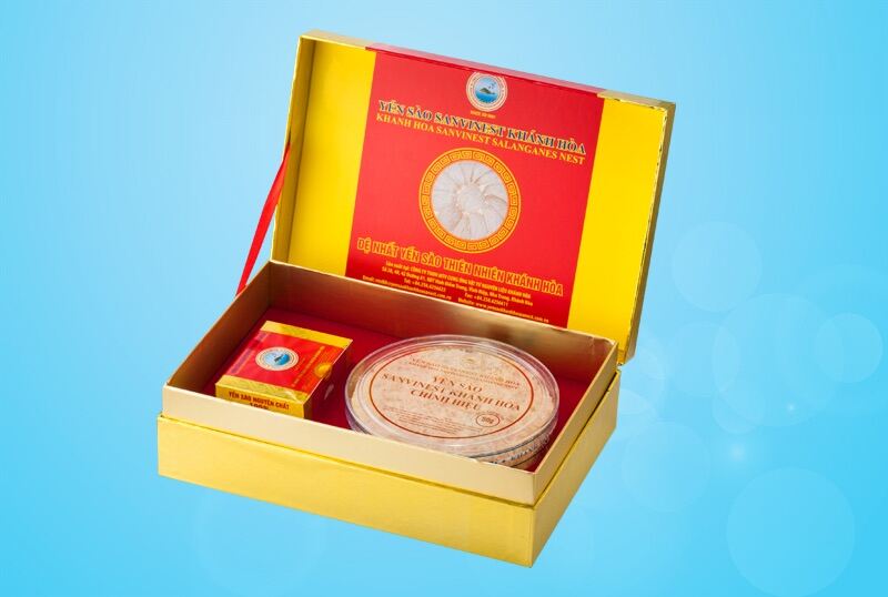 YẾN SÀO SANVINEST KHÁNH HÒA CHÍNH HIỆU TINH CHẾ - HỘP 50 GRAM V550