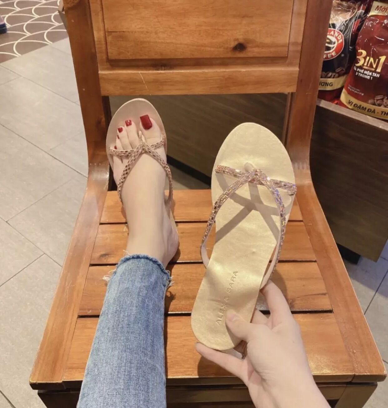 DÉP KẸP 3 DÂY GẮN HỘT XOÀN