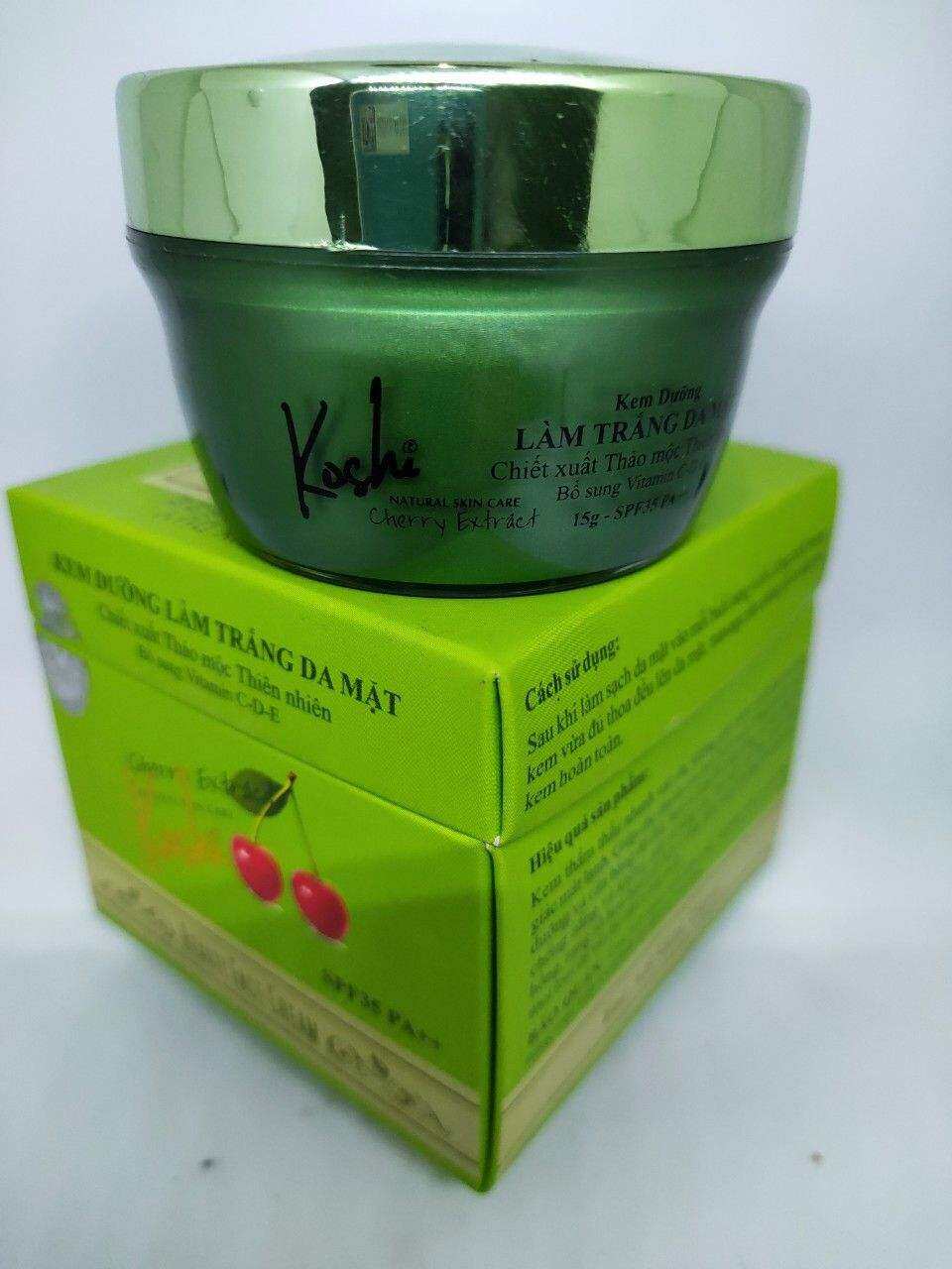 KEM KOSHI CHERRY DƯỠNG TRẮNG DA MẶT 15G