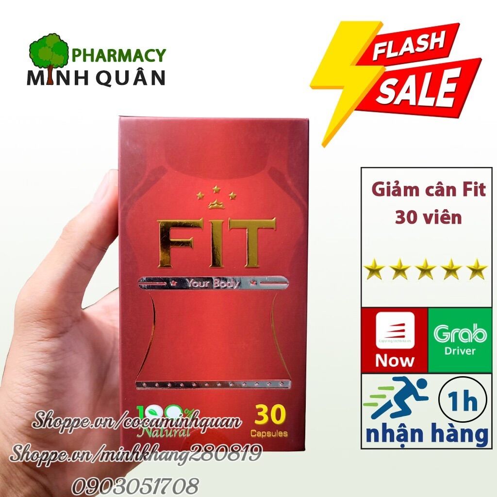 Viên uống giảm cân Fit Slim 30viên