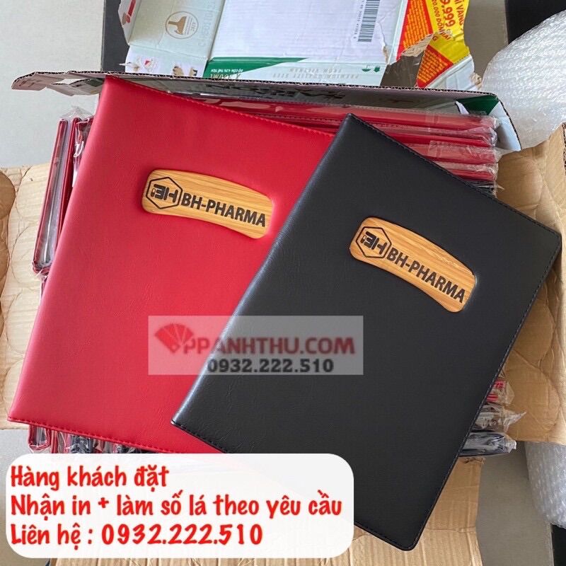 CUỐN BÌA MENU DA 10 LÁ A4 205