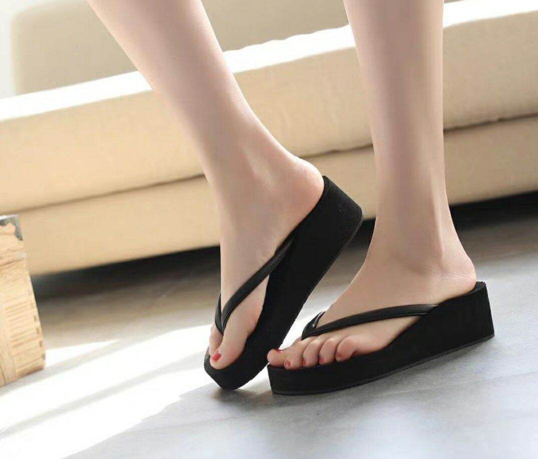 [HCM]Dép cao gót xỏ ngón Bebe 5 phân