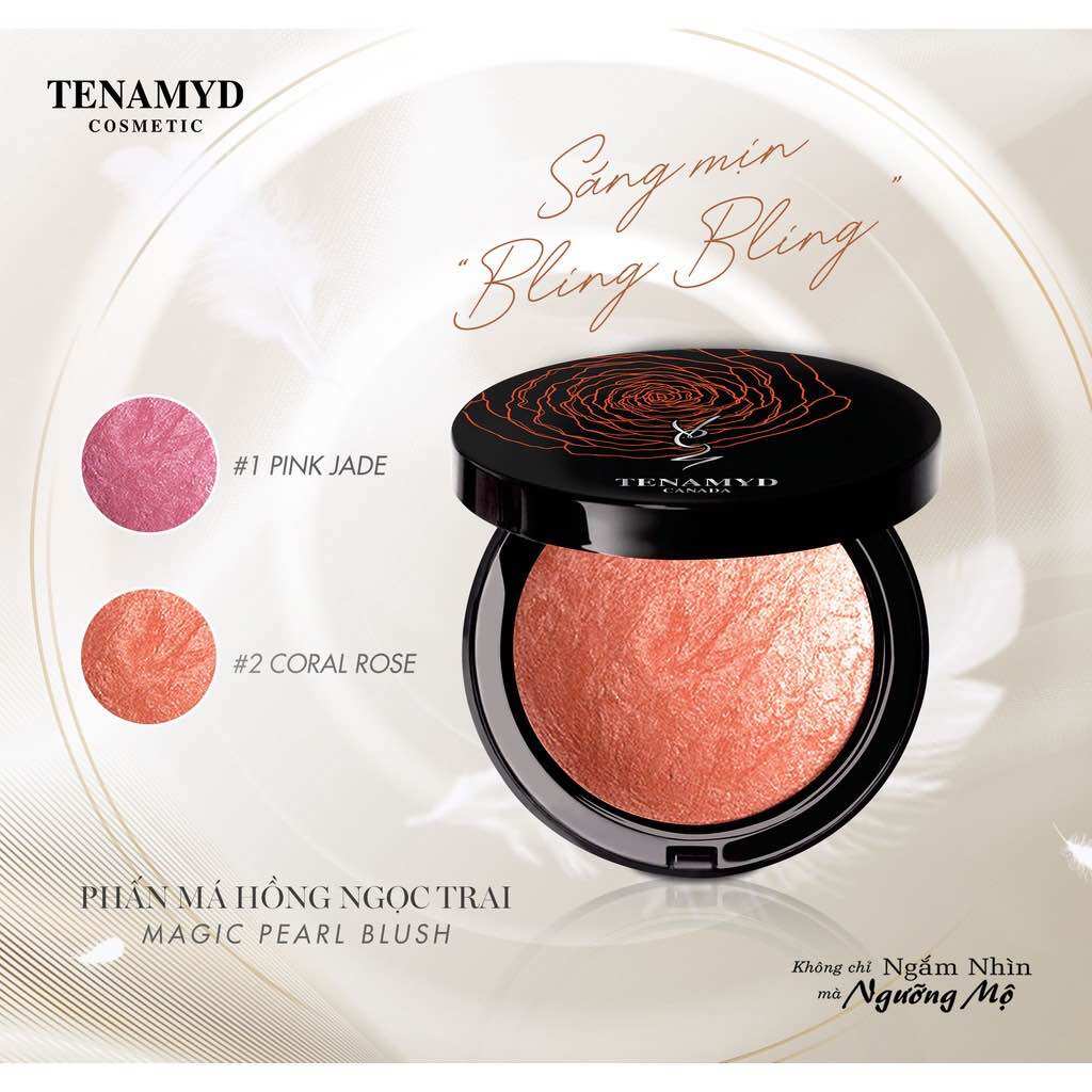 Phấn má hồng ngọc trai TENAMYD - MAGIC PEARL BLUSH