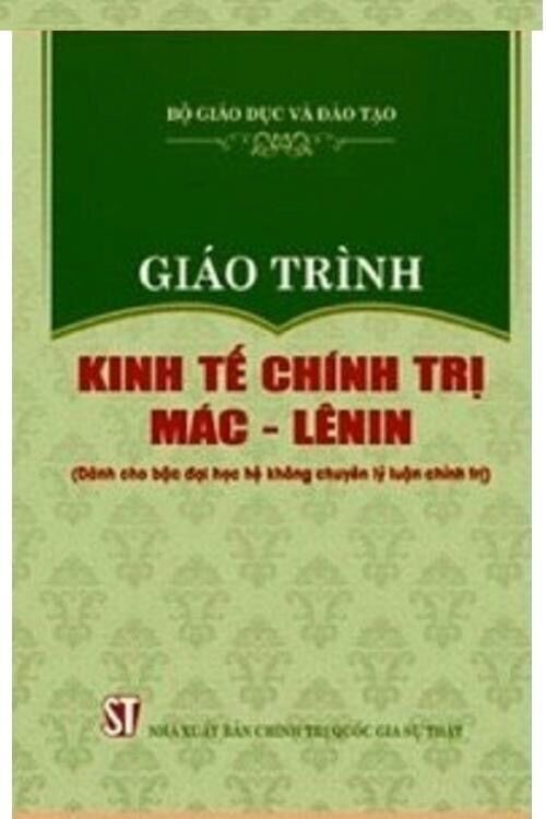Kinh tế chính trị mác lên nin-2021