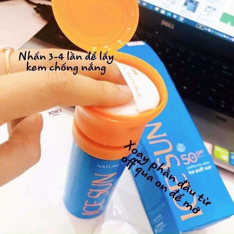 Kem chống nắng ICE SUN Xanh