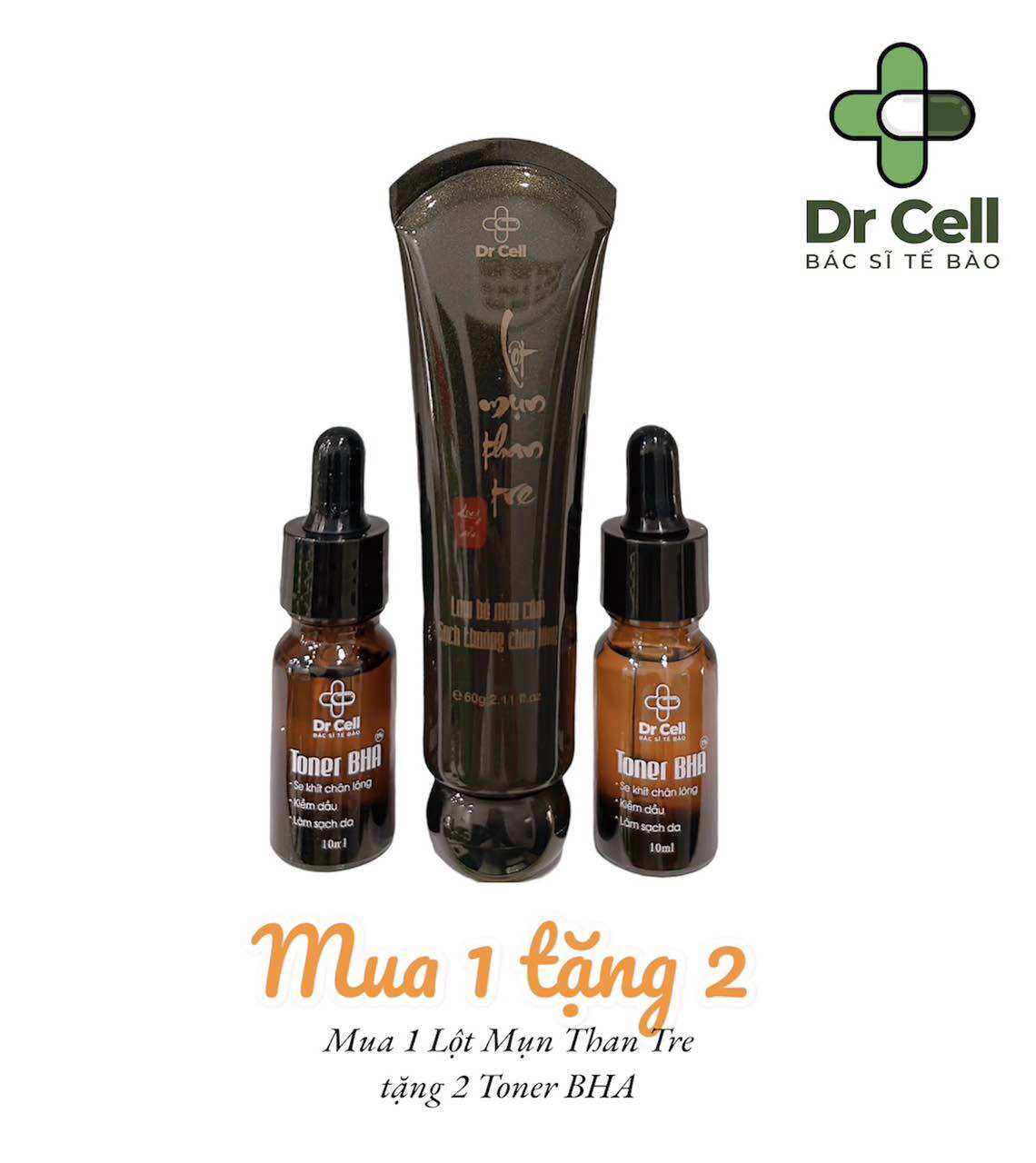 Lột mụn than tre dr cell 60g