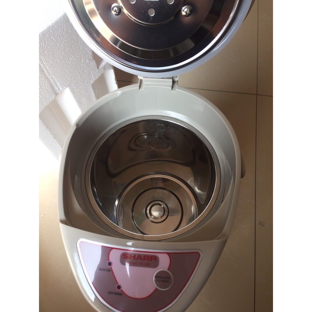 Bình Thủy Điện Sharp 4,8 lít[ Tự ngắt khi cạn nước, đun sôi khi nước nguội]