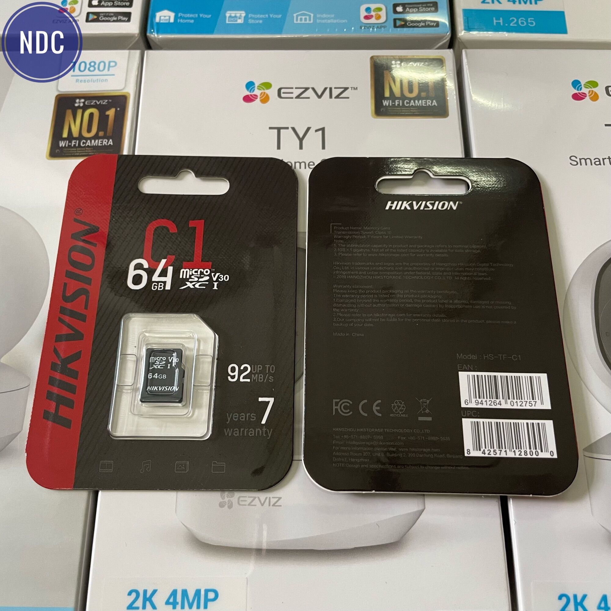 [CHÍNH HÃNG]Thẻ Nhớ Micro SD HIKSEMI 64GB Class 10 Dùng cho Camera IP