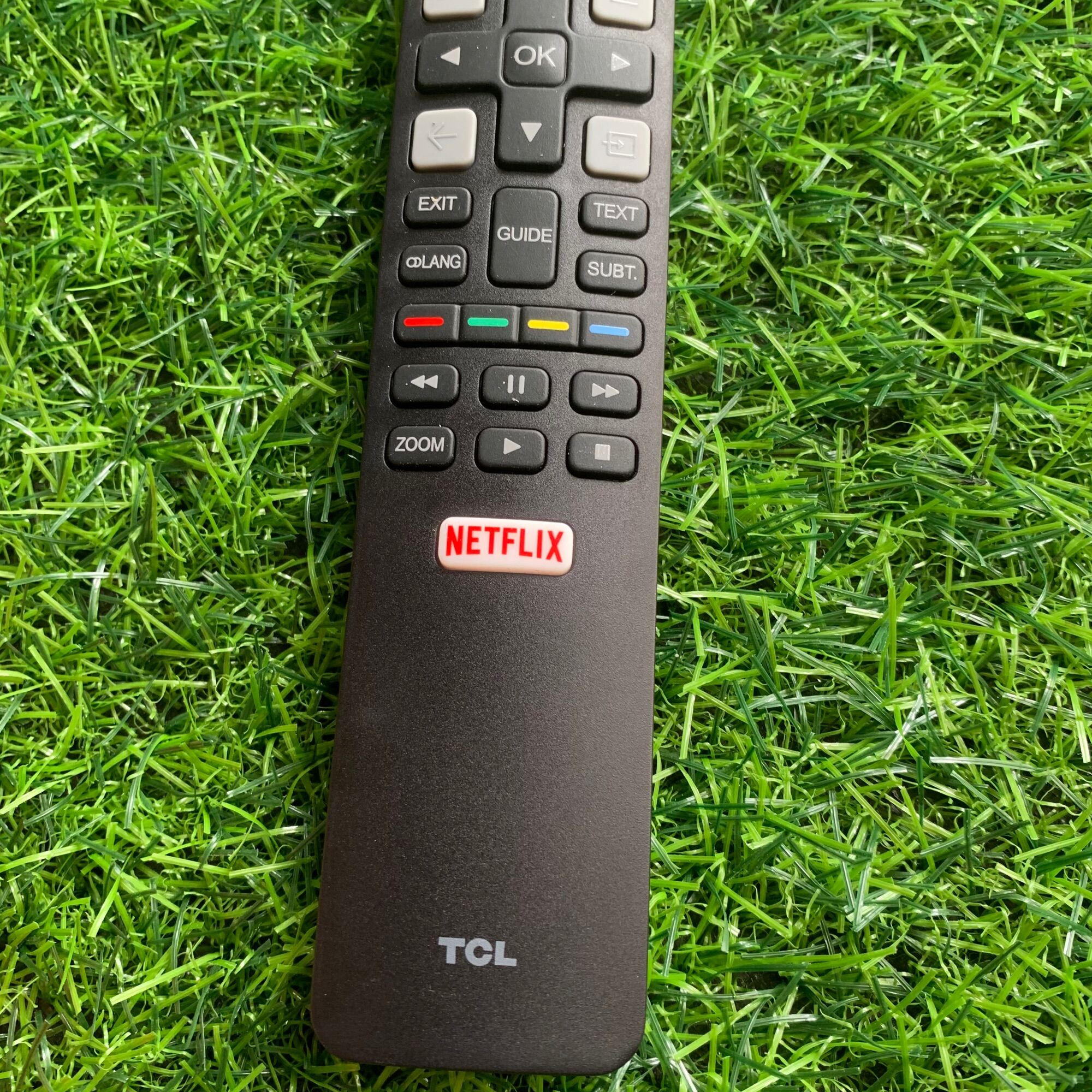 Điều khiển tivi TCL smart Chính hãng 100% [ tặng kèm pin] remote tivi tcl dài dẹt, có bảo hành...