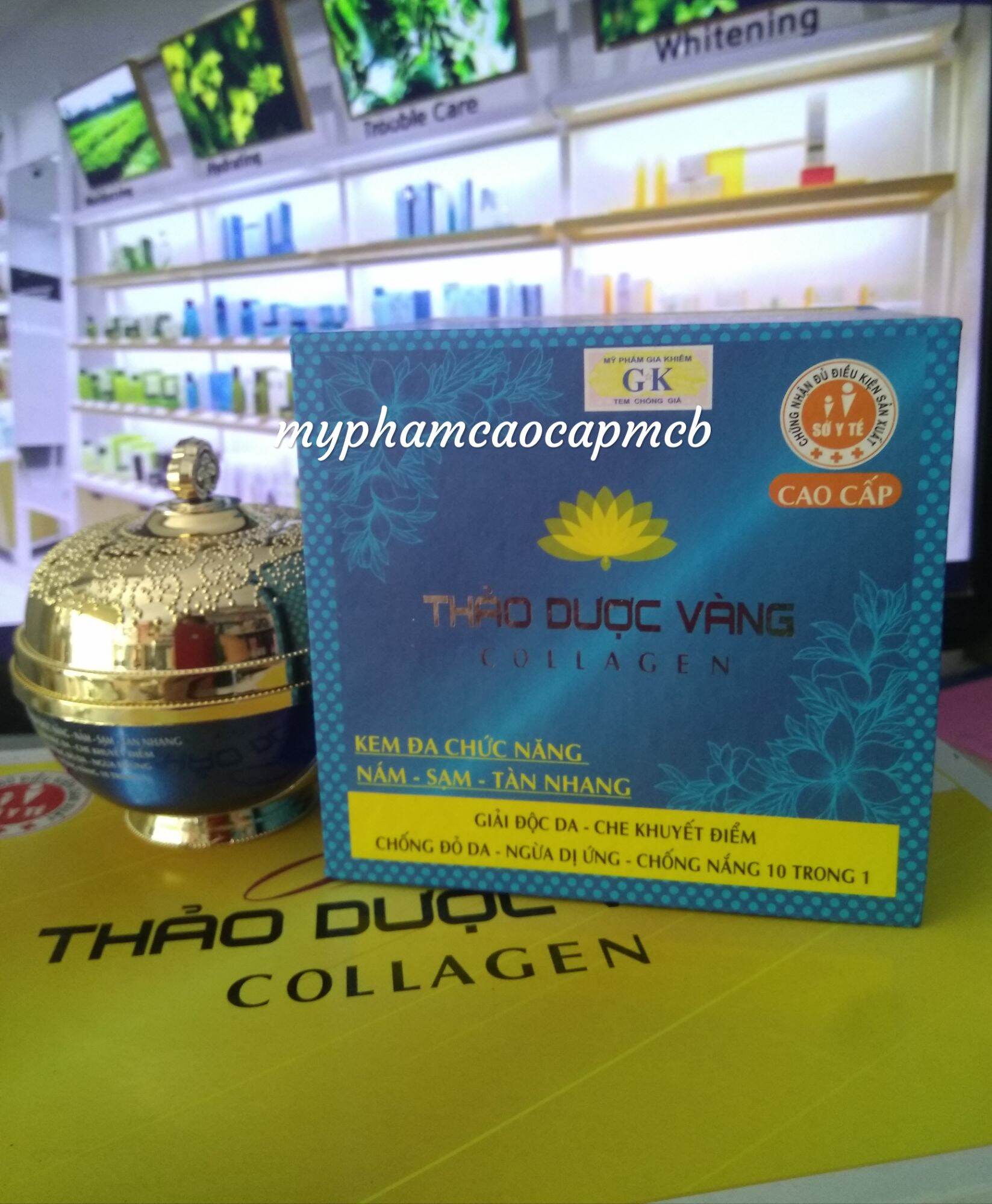 Kem Thảo Dược Vàng Nám Sạm Tàn Nhang 30G