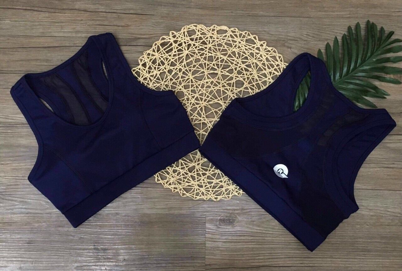 [FreeshipMAX] A012 Áo Bra Nữ Lưới Sườn sẵn mút có big size Tập Thể Thao Gym, Yoga, Zumba, Earobic, Đi Chơi, Đi Du Lịch Rất Đẹp HCM
