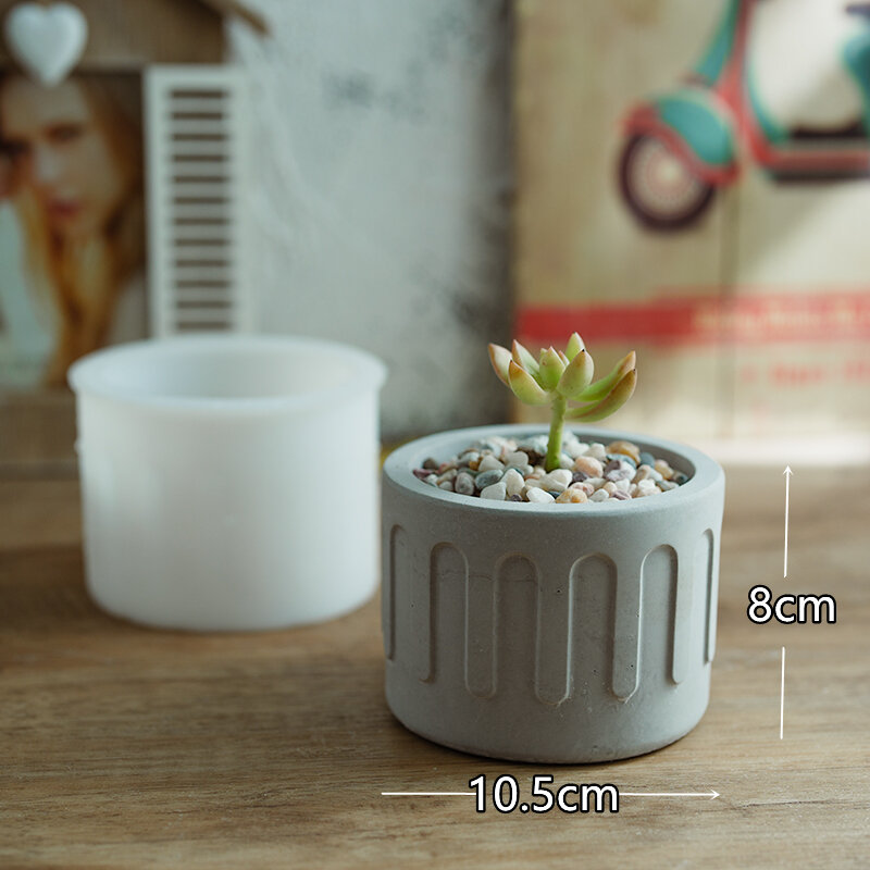 Hoạt Hình Khuôn Silicon Động Vật Ngủ Trên Lưng Handmade Thủ Công Xi Măng石膏resin Quá Trình Đựng Bút Hoa Trang Trí