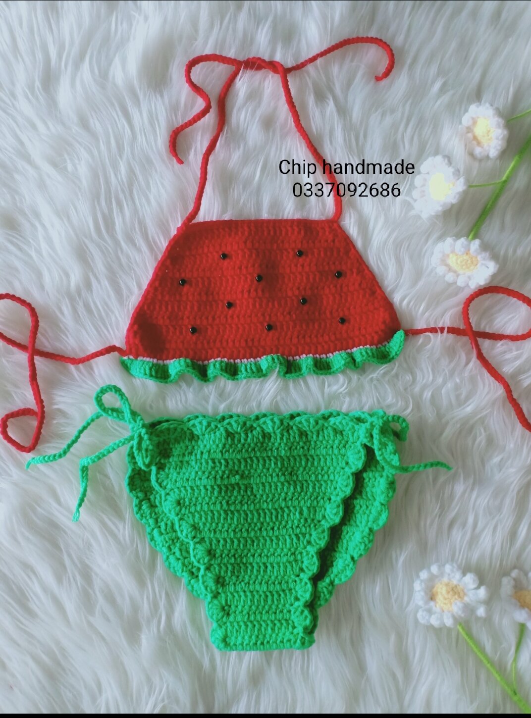 Bikini, đồ bơi dưa hấu cho bé