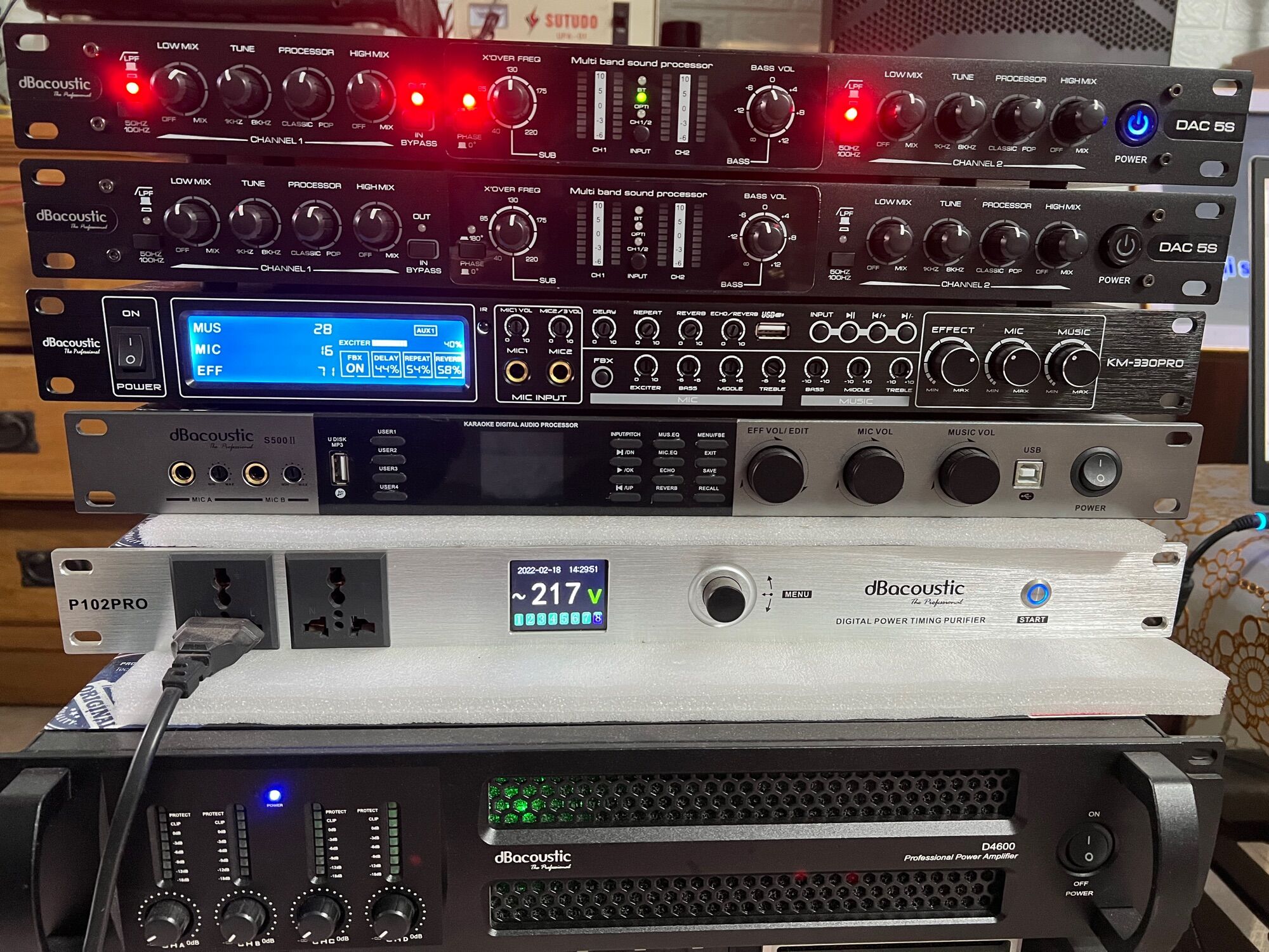 Nâng tiếng db acoustic DAC 5S kiêm giải mã