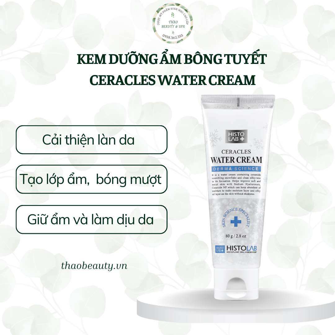 Kem dưỡng ẩm bông tuyết histolab 80g