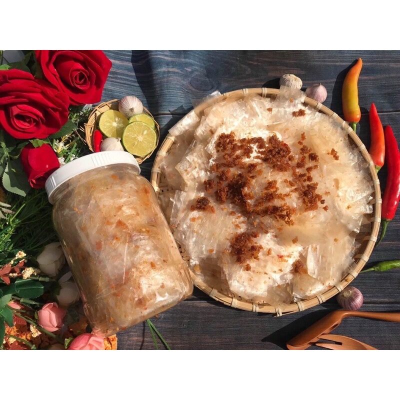 Bánh Tráng Tôm Cháy Tỏi Siêu Ngon 360gr