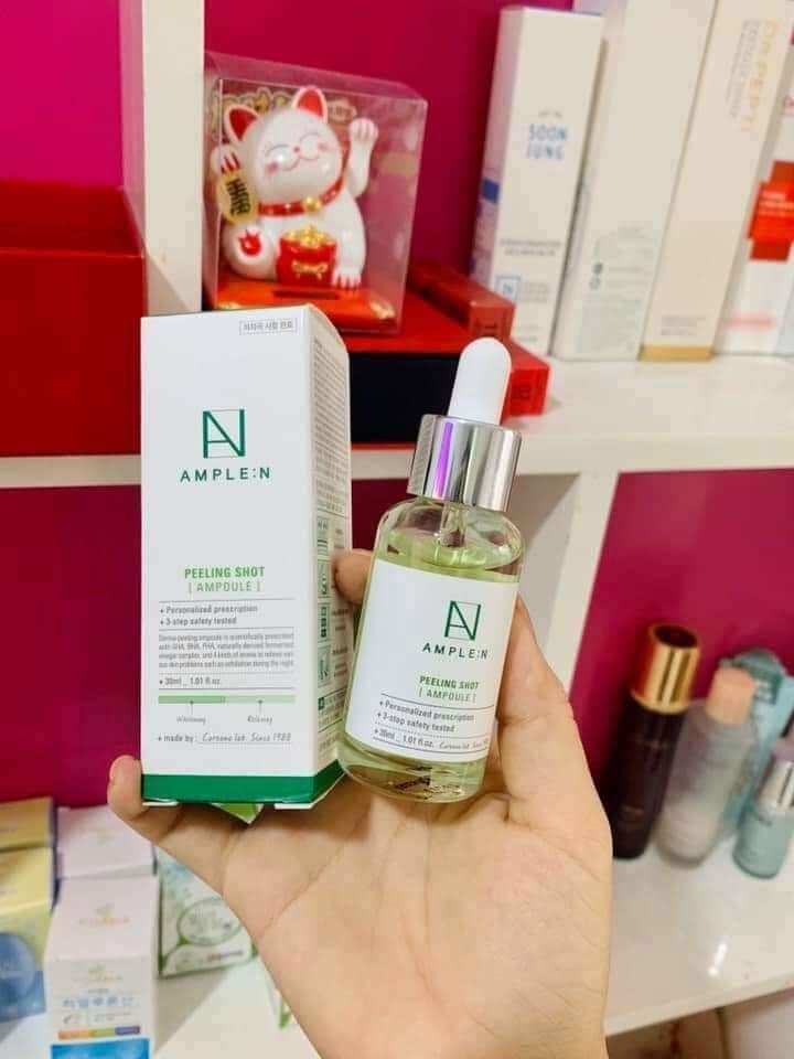 Tinh chất tẩy da chết AMPLE:N  Peeling Shot Ampoule 30ml
