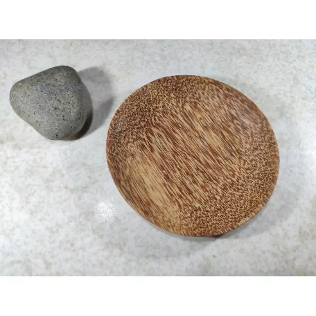 Đĩa gỗ dừa tròn 18cm
