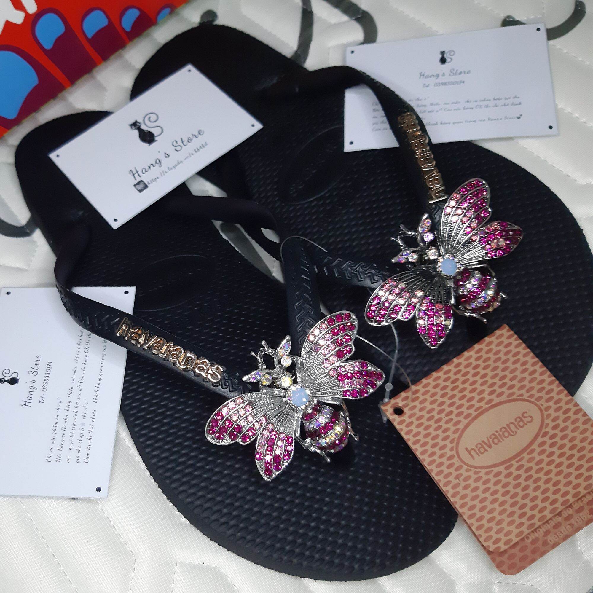 Dép Havaianas charm ong likeauth 1:1