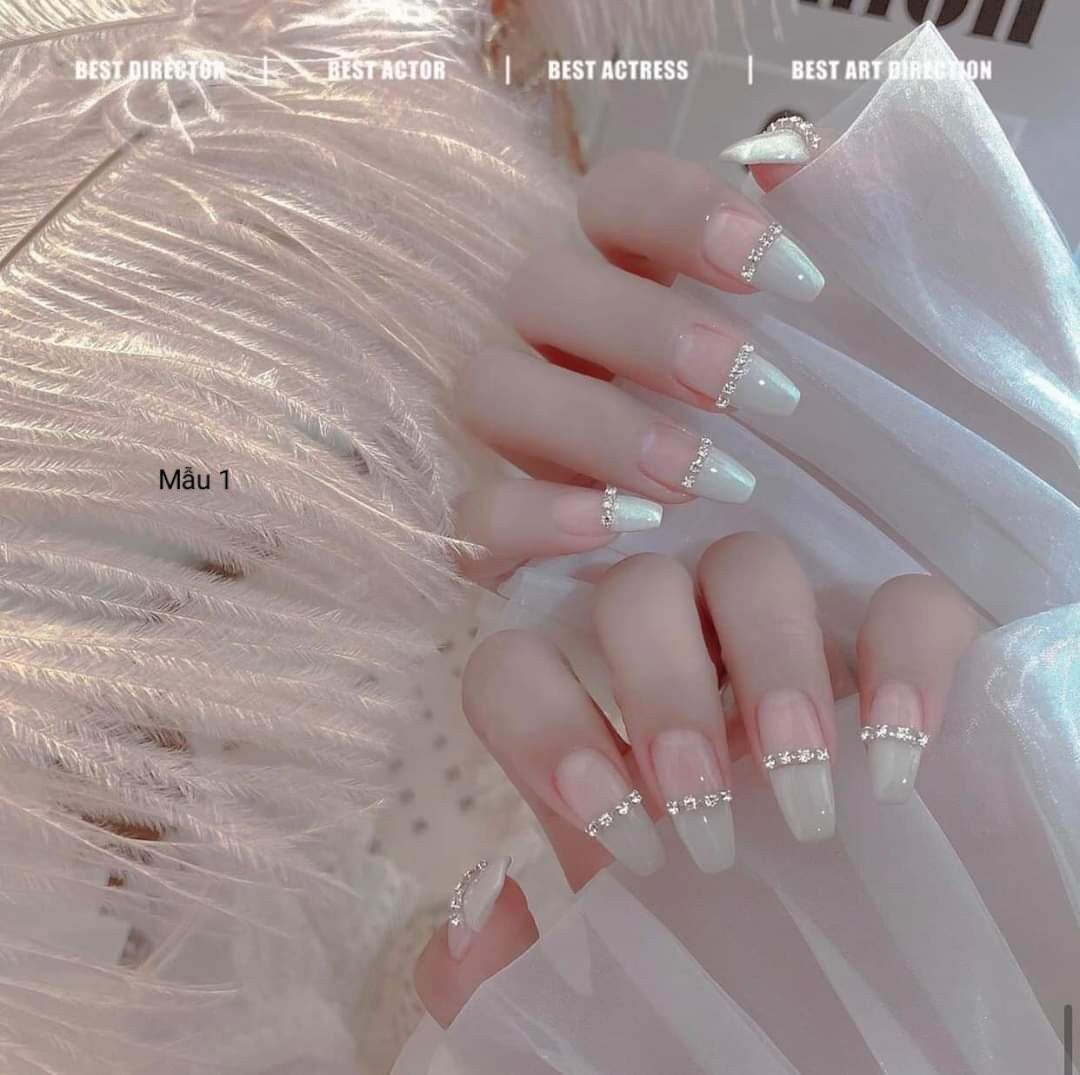 [ KÈM KEO VÀ DŨA MÓNG ] đủ size NAILBOX MÓNG UP THIẾT KẾ