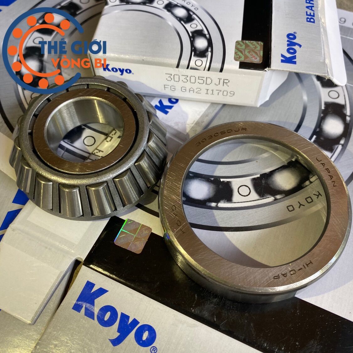Vòng bi bạc đạn côn KOYO 408030