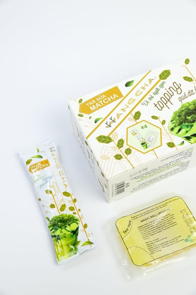 [HCM]Hộp trà sữa Wangcha Matcha