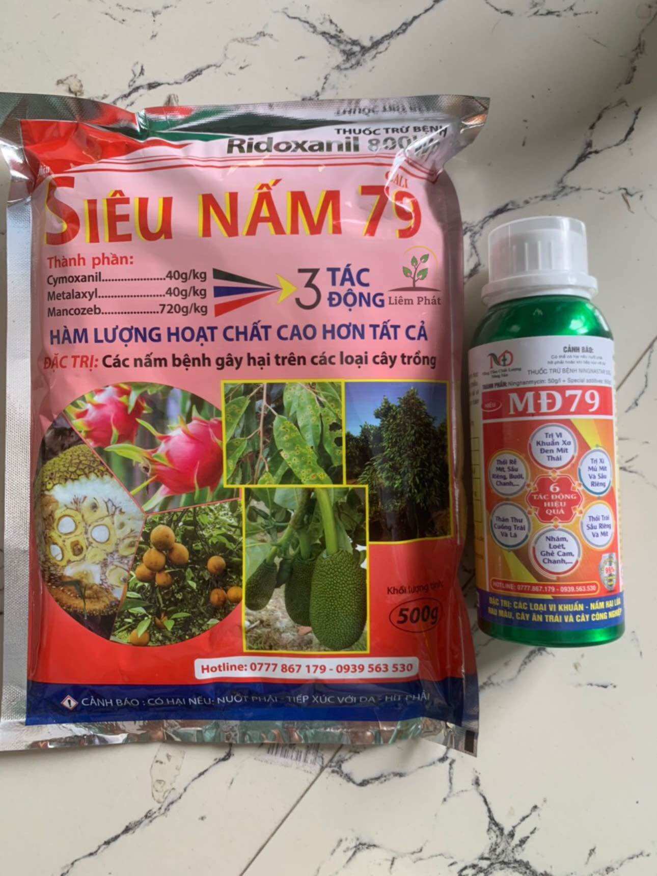 Bộ đôi siêu nấm siêu khuẩn