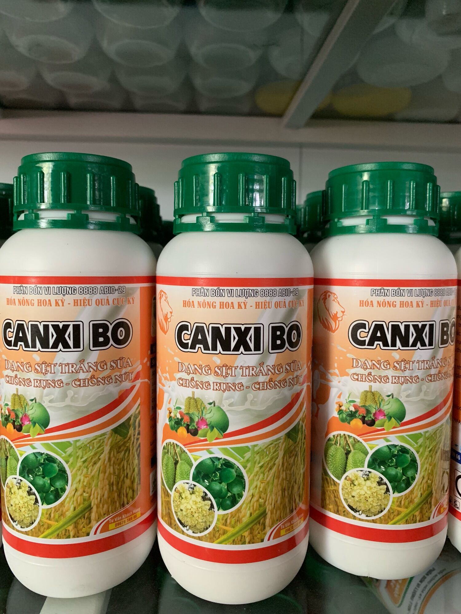Canxi Bo dạng sệt trắng sữa chai 500ml