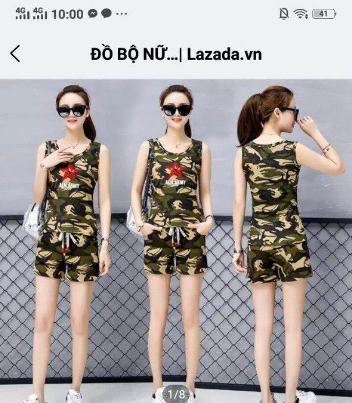 Bộ đồ sát nách phối lính cao cấp