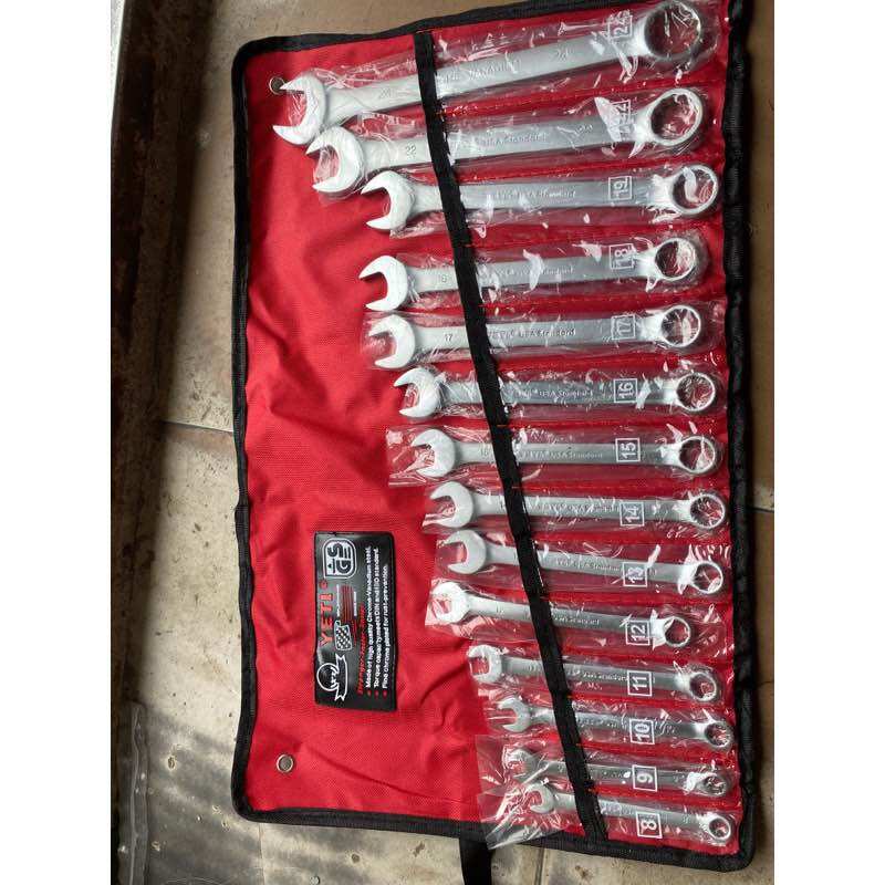 Bộ Cờ Lê (Cle )8-24 Yetii ( Usa Standard )14 Chi Tiết