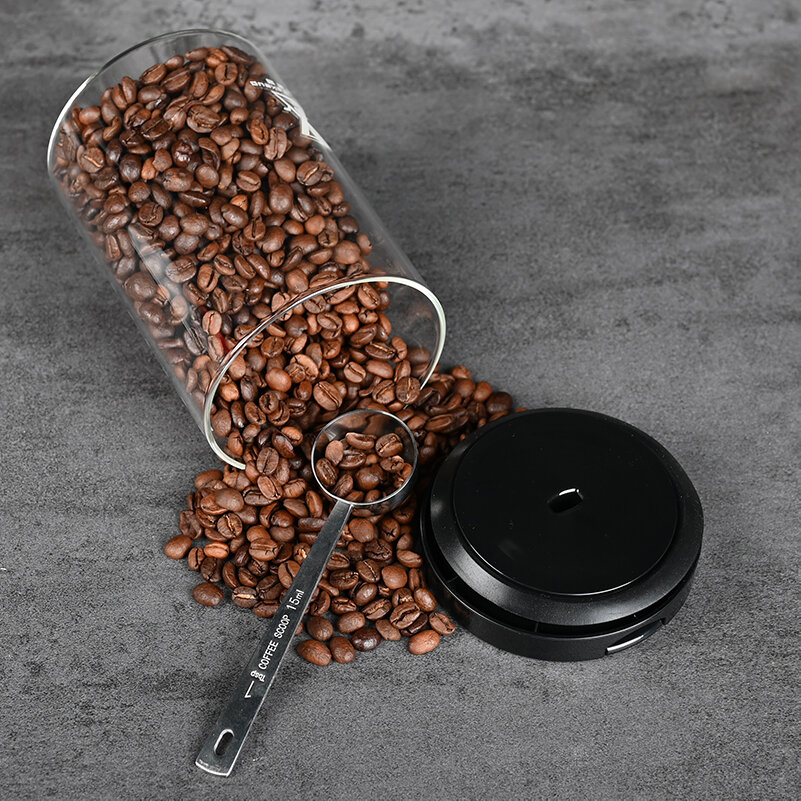 Bình Đựng Hạt Cà Phê Bình Kín Bột Cà Phê Bình Cà Phê Thủy Tinh Borosilicate Bình Trà Sữa Bột Bình Chứa Thực Phẩm