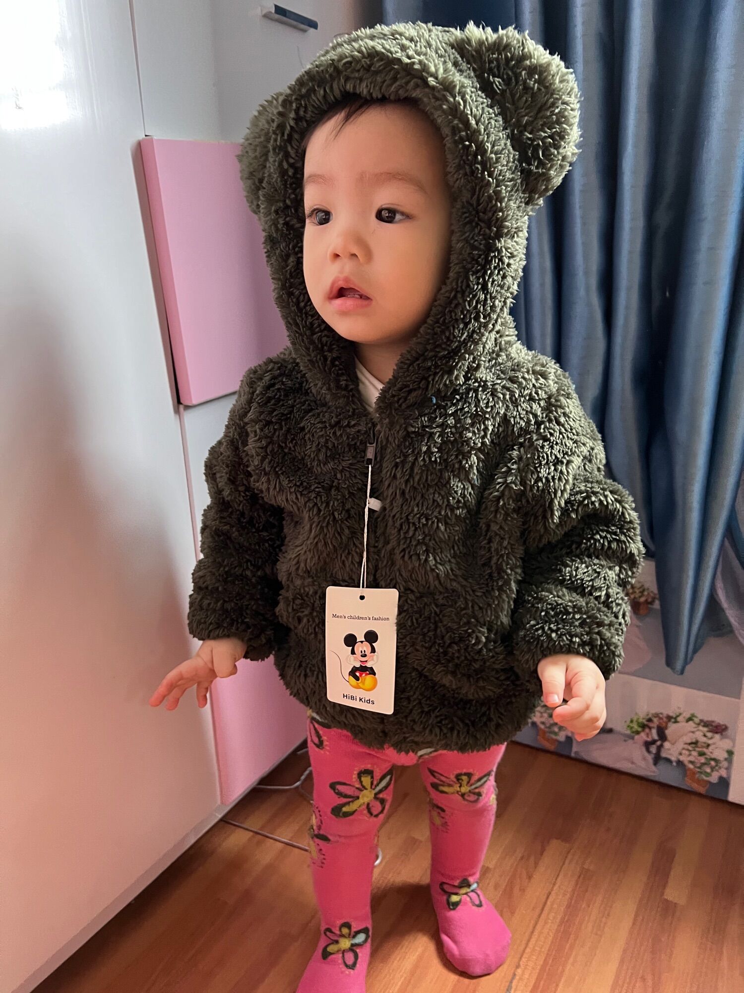 Áo Lông Cho bé Mũ