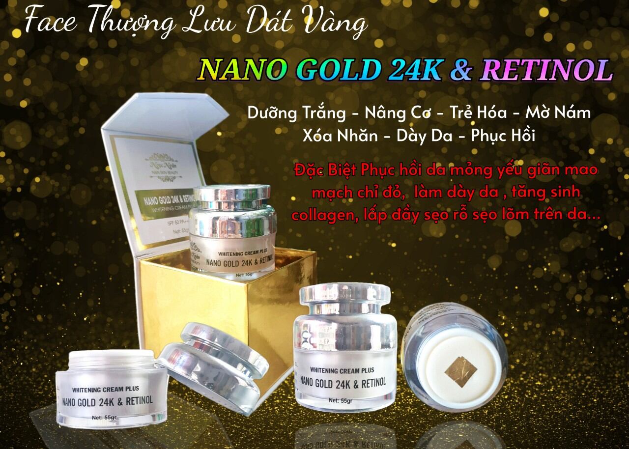 KEM RETINOL & VÀNG 24K