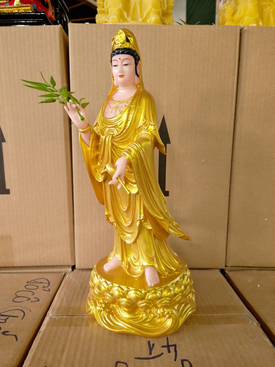 Tượng Quan Âm Bồ Tát cao 40cm