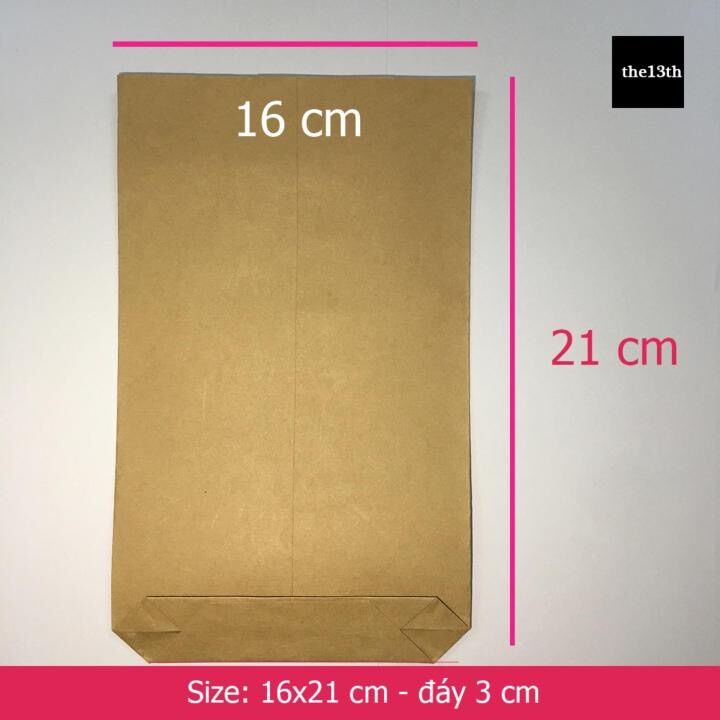 50 túi giấy xi măng 16x21x3 cm túi giấy đóng gói - vận chuyển chất lượng - giá rẻ