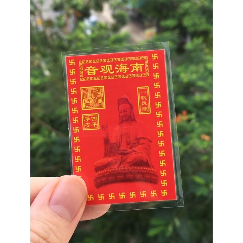 PHÙ MẸ QUAN ÂM BÌNH AN, MAY MẮN