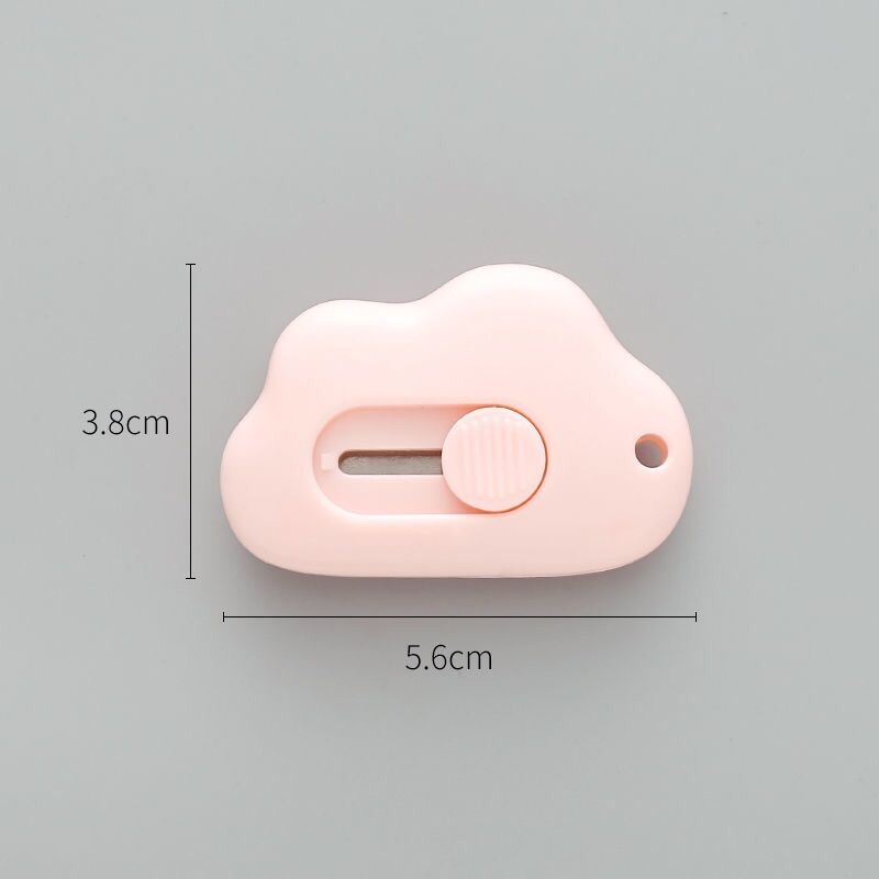 Dao rọc giấy Mini hoạ tiết đám mây
