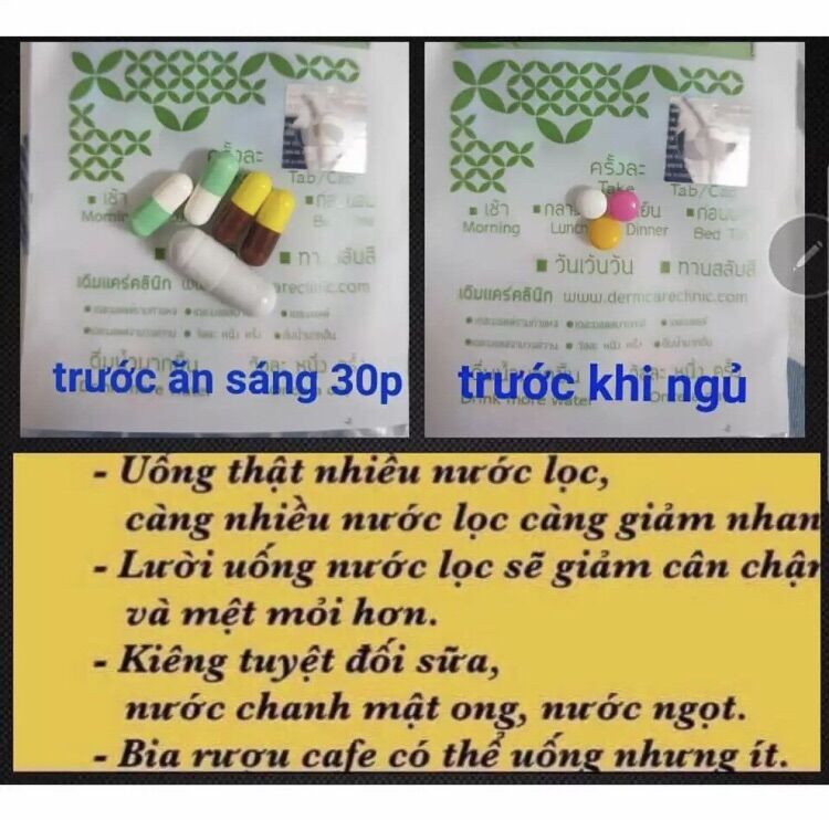 GIẢM CÂN THẦN TỐC VIP 8 YANHEE GIẢM CẤP TỐC 3-9KG (1 Tuần)
