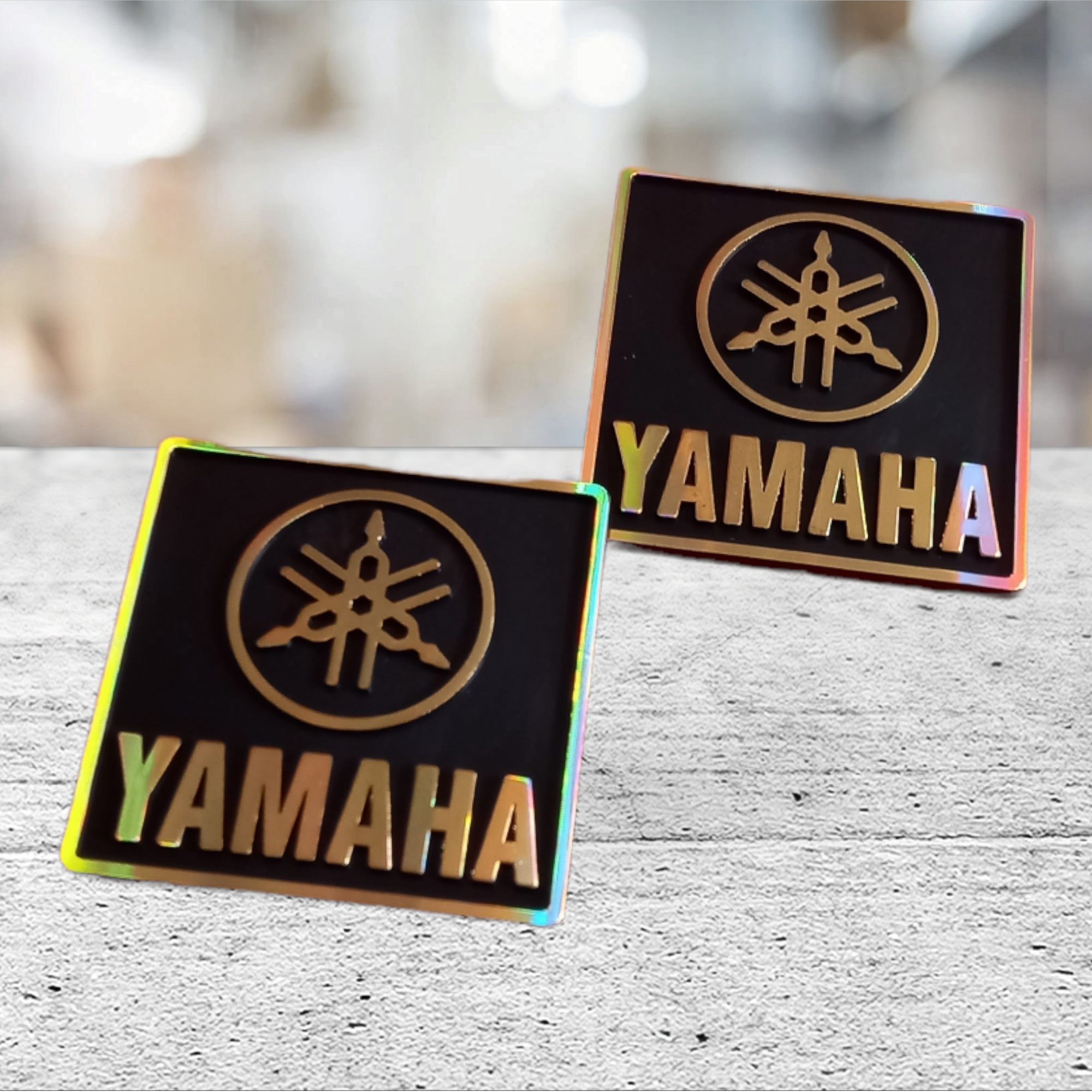 Tem Dán Thùng Loa YAMAHA Vuông ( 1 bộ 23k)