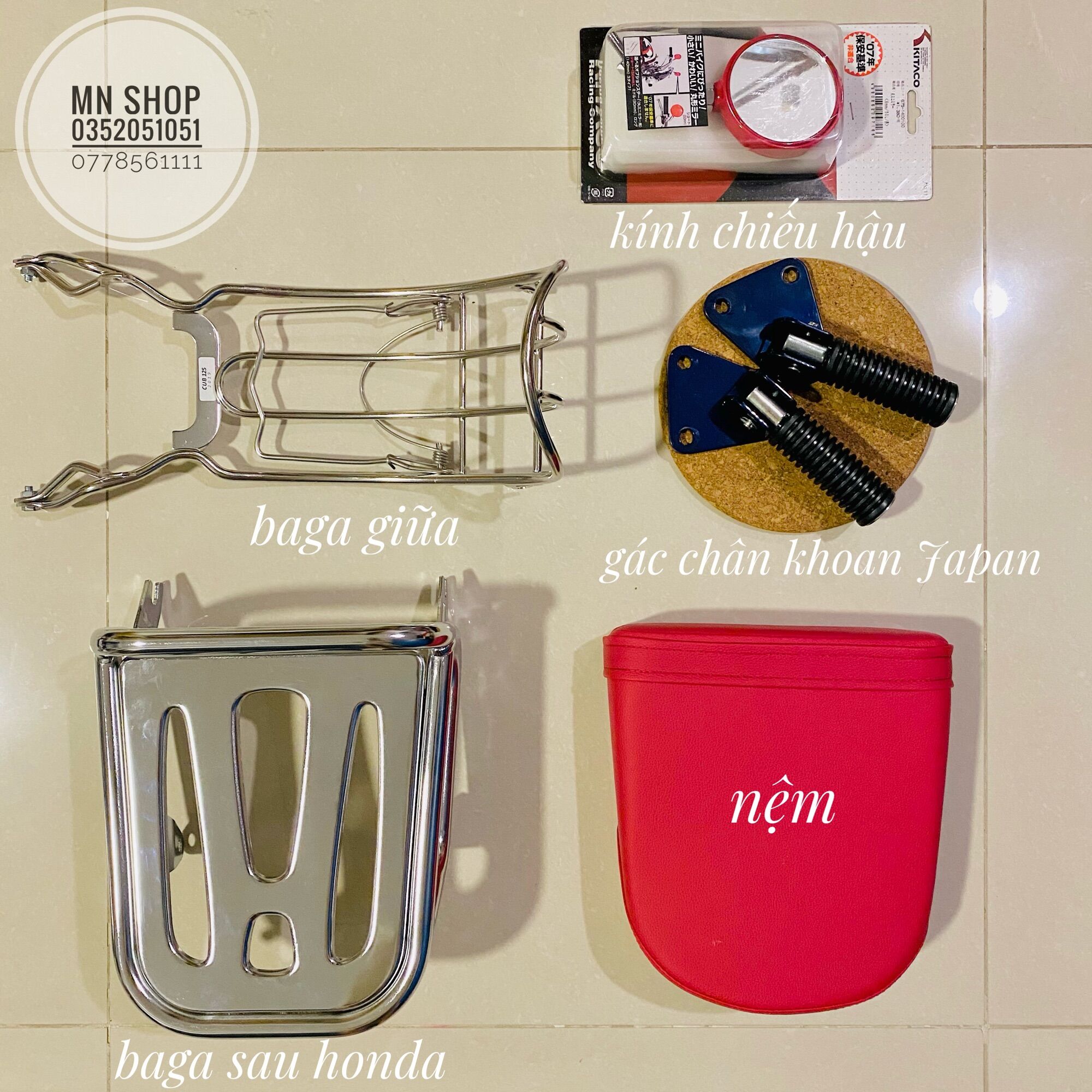 Yên nệm sau Super Cub 125