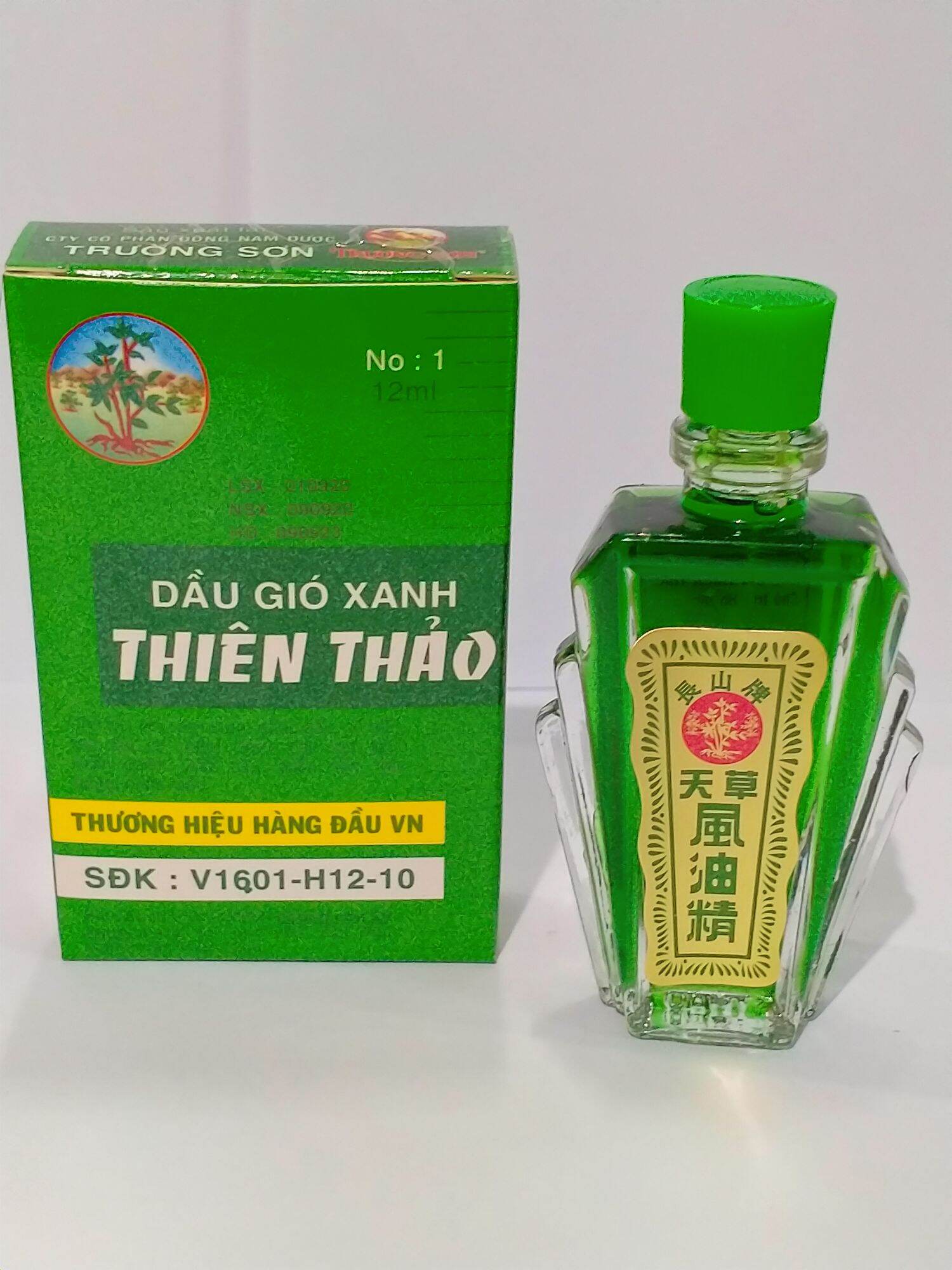 Dầu Gió Xanh Thiên Thảo Chai 12 Ml