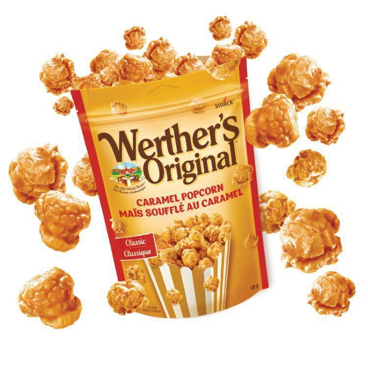 Caramel Popcorn Werther’s Original ,170g