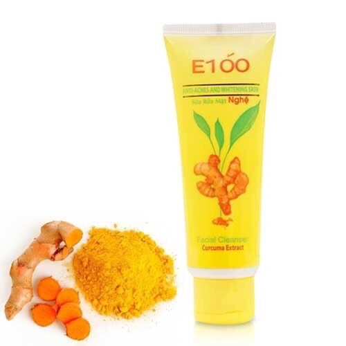 Sữa rửa mặt E100 nghệ ngừa mụn thâm 50g 100g